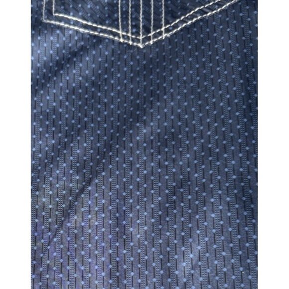 Pelham Men's XLT Western Blue Denim Pearl Snap Buttons Cowboy Shirt NWT - Picture 12 of 12